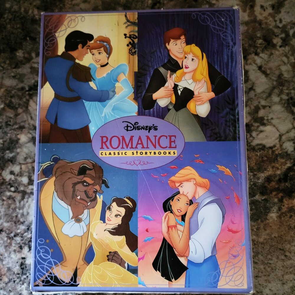 Disney's Romance Classic Hardcover Storybooks-Boxed Set-1997